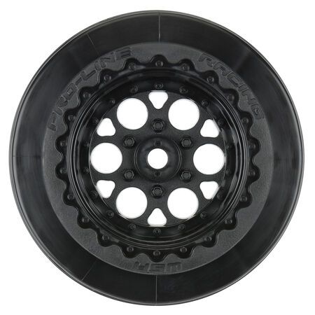 PRO2794-03	Pro-Line Racing Showtime+ Wide SC Blk Whls F/R