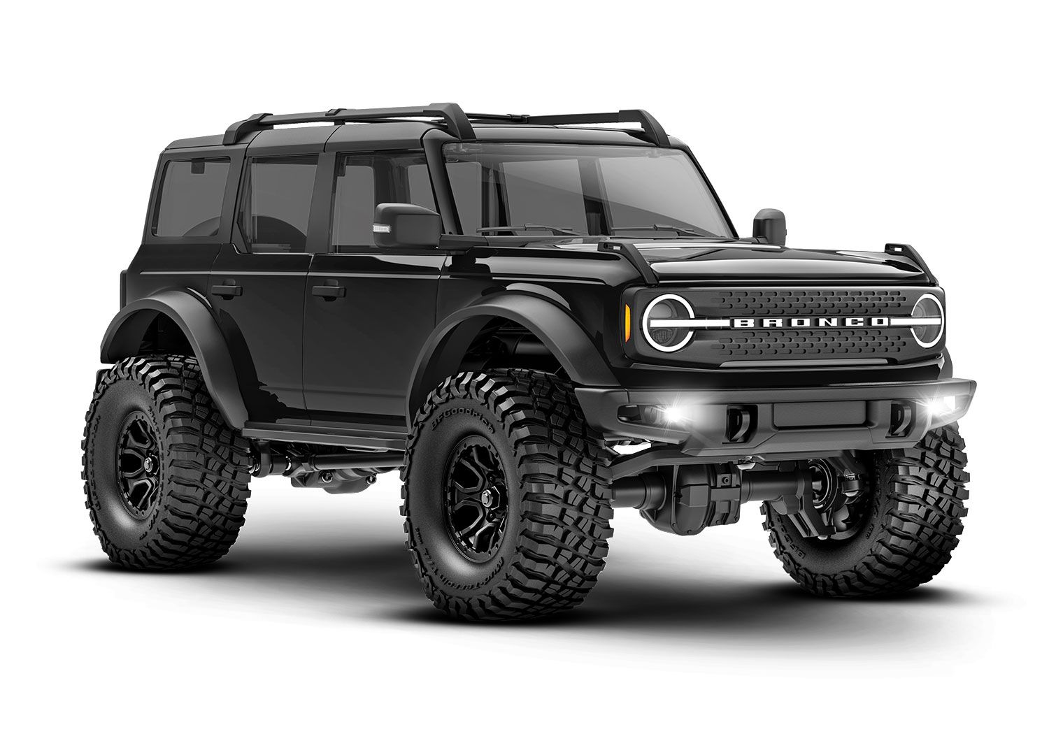 TRA97074-1 Traxxas TRX-4M 4WD Ford Bronco 1/18 TRA97074-1 Traxxas TRX-4M 4WD Ford Bronco 1/18, Color: Black