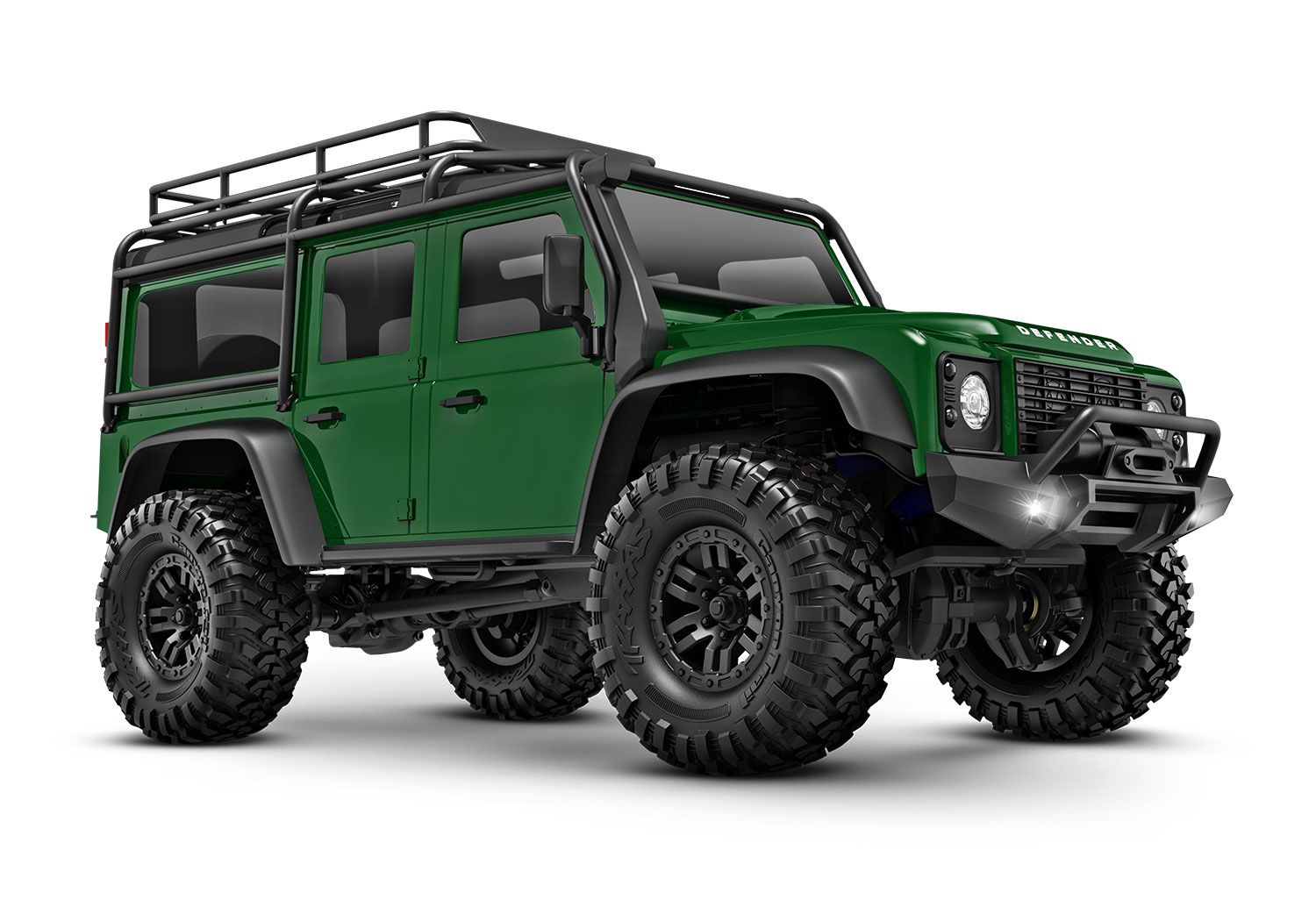 TRA97054-1 Traxxas TRX-4M 4WD Land Rover Defender1/18 , Color: Green