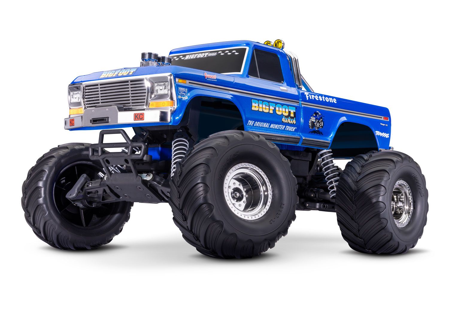 TRA36234-8 Traxxas BIGFOOT No. 1: 1/10 Scale Monster Truck HD w/USB-C