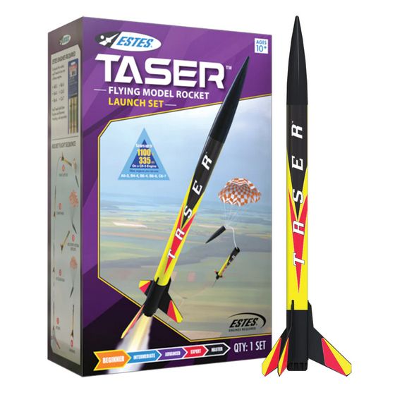 EST1491 Estes Taser Rocket Launch Set, E2X
