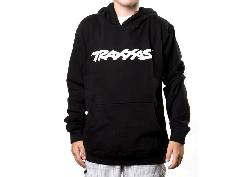TRA1397 Traxxas Logo Hoodie Black Youth