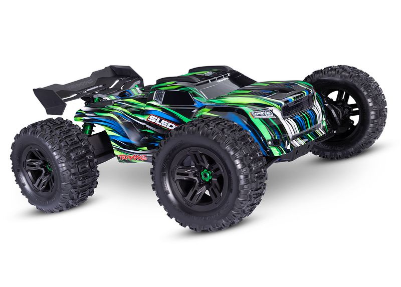 TRA95096-4 Traxxas Sledge 1/8 Scale 4WD Monster Truck Belted Tires
