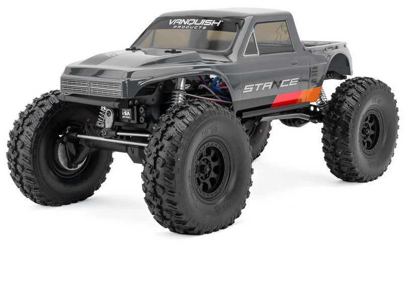 VPS09009 Vanquish Products 1/10 VRD Stance Portal Axle 4x4 RTR 1/10 Comp Rock Crawler, Color: Graphite