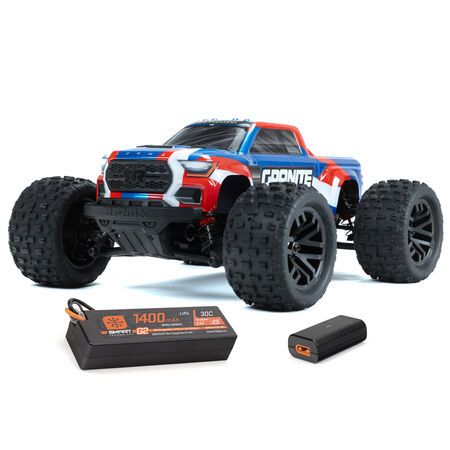 ARA2102 ARRMA GRANITE GROM 4x4 SMART Small Scale MT, Color: Blue