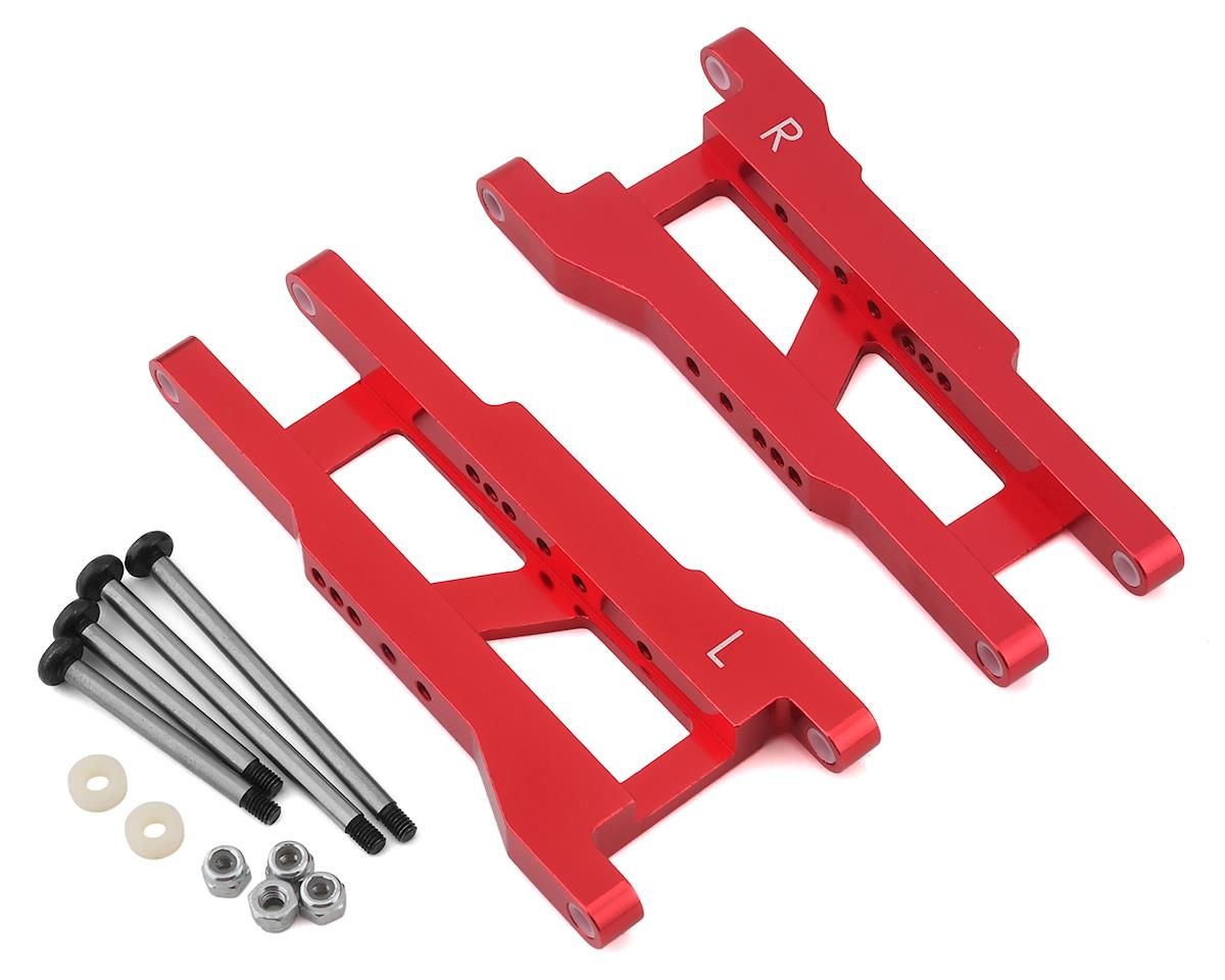 SPTST3655XR ST Racing Concepts Heavy Duty Rear Suspension Arm Kit w/ Lock-Nut Hinge-Pins for Traxxas Rustler/Stampede 2WD (Red) SPTST3655XR ST Racing Concepts Heavy Duty Rear Suspension Arm Kit w/ Lock-Nut Hinge-Pins for Traxxas Rustler/Stampede 2WD (Red)