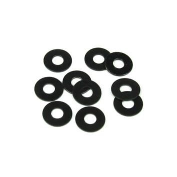 TKR1221 Tekno M3x8mm Washer (Black, 10pcs)