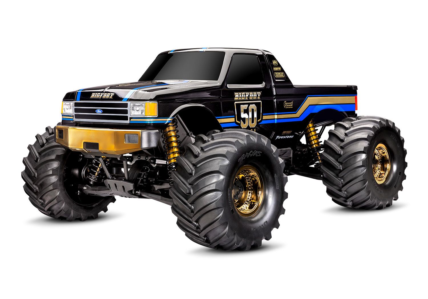 TRA77136-4 Traxxas X-Monster BIGFOOT 50th