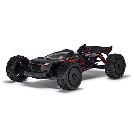 ARA7707V6 Arrma 1/7 TALION 4X4 6S EXB BLX BRUSHLESS V6 SPEED TRUCK RTR (BLACK)