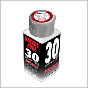 RCE3230 Racers Edge 30 Weight, 350cSt, 70ml 2.36oz Pure Silicone Shock Oil RCE3230 Racers Edge 30 Weight, 350cSt, 70ml 2.36oz Pure Silicone Shock Oil