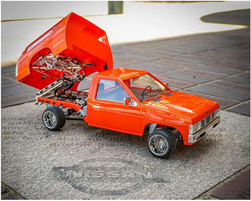 RER43259 Redcat Founders Edition 1993 Nissan Hardbody 1/10 RTR Bed Dancer (Orange) w/2.4GHz Radio