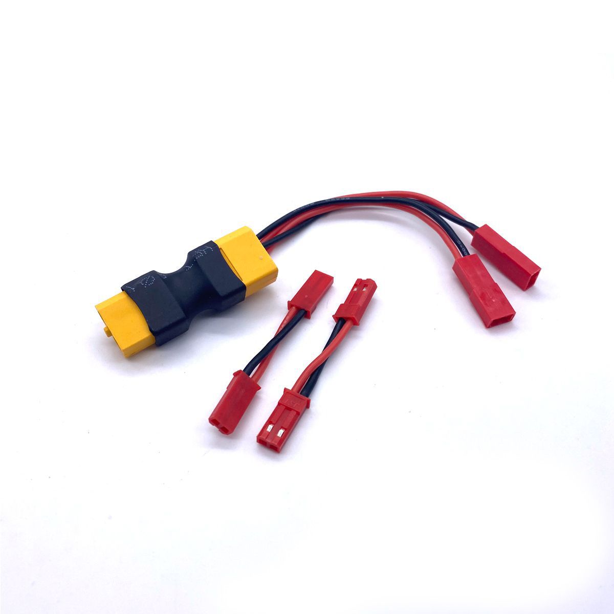 SEHREEFS121 Reefs RC XT60 Inline Power Tap with Dual JST Connectors, 2 Male-Male JST Adaptors