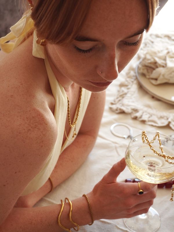 Bangle goud twisted
