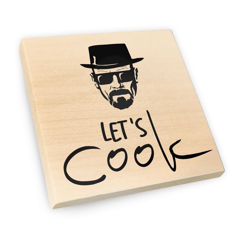 Magnet aus Ahornholz | Let`s cook