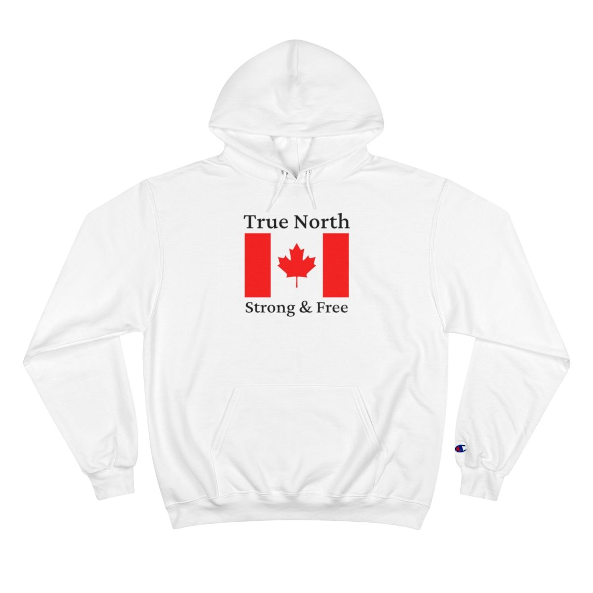 True North Champion Hoodie, Colors: White, Sizes: S