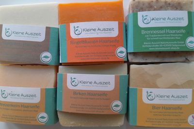 Shampoos, Haarseifen und Haarpflege
