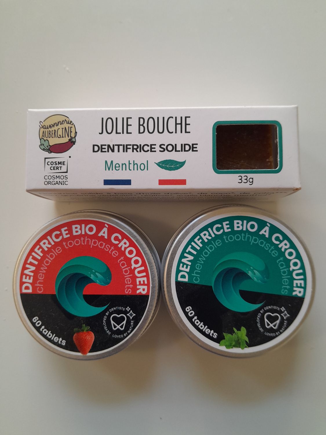 Zahnputztabletten und Zahnseife