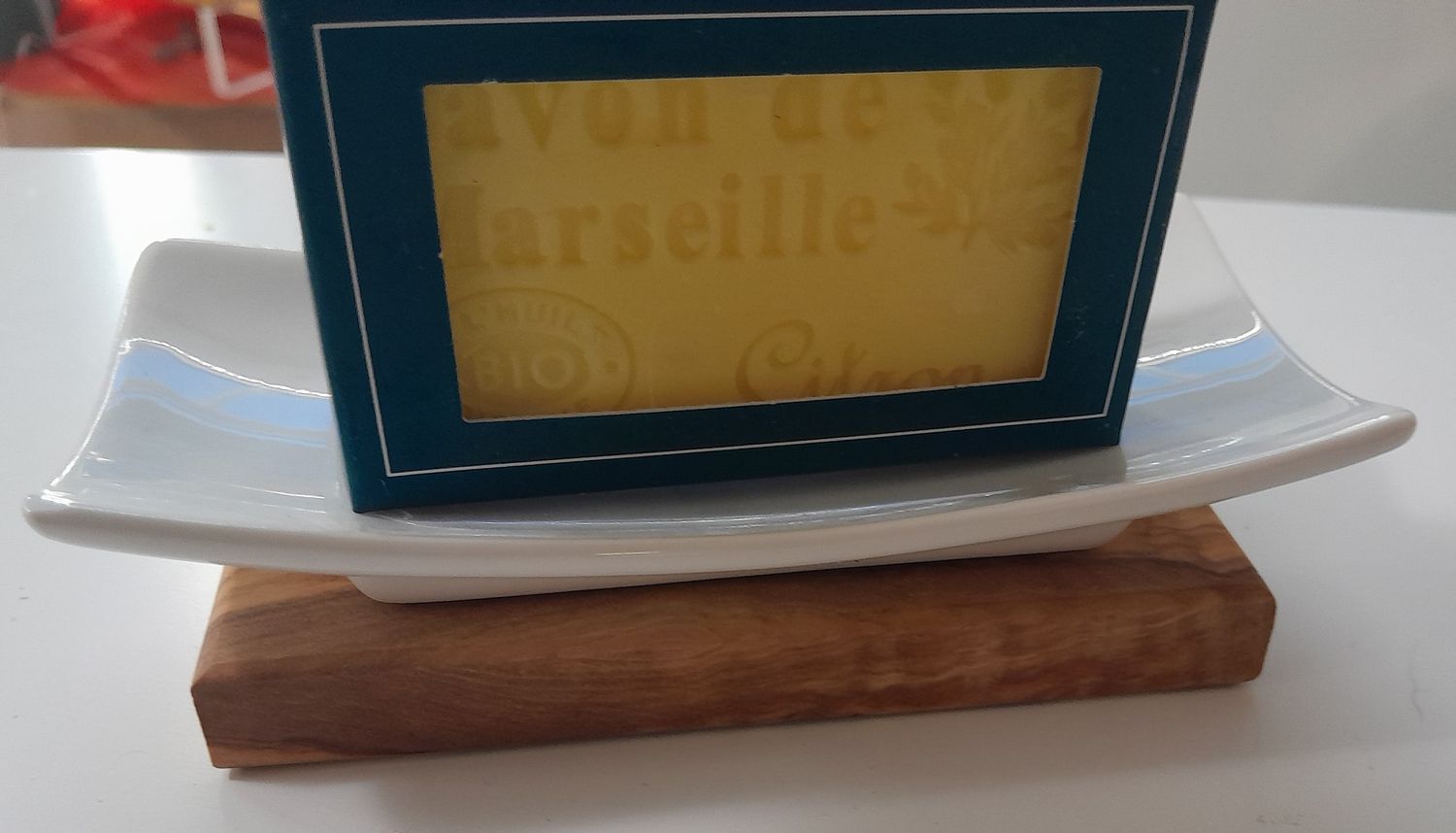 edle 2tlg. Seifenschale