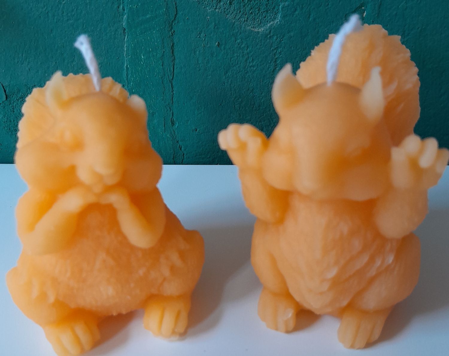Kerze "Eichhörnchen Fred"