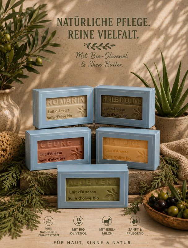 Savon de Marseilles Seife mit Eselsmilch
