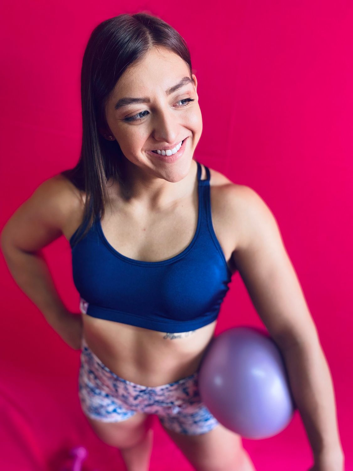 Top Perla Azul Liso Cruzado