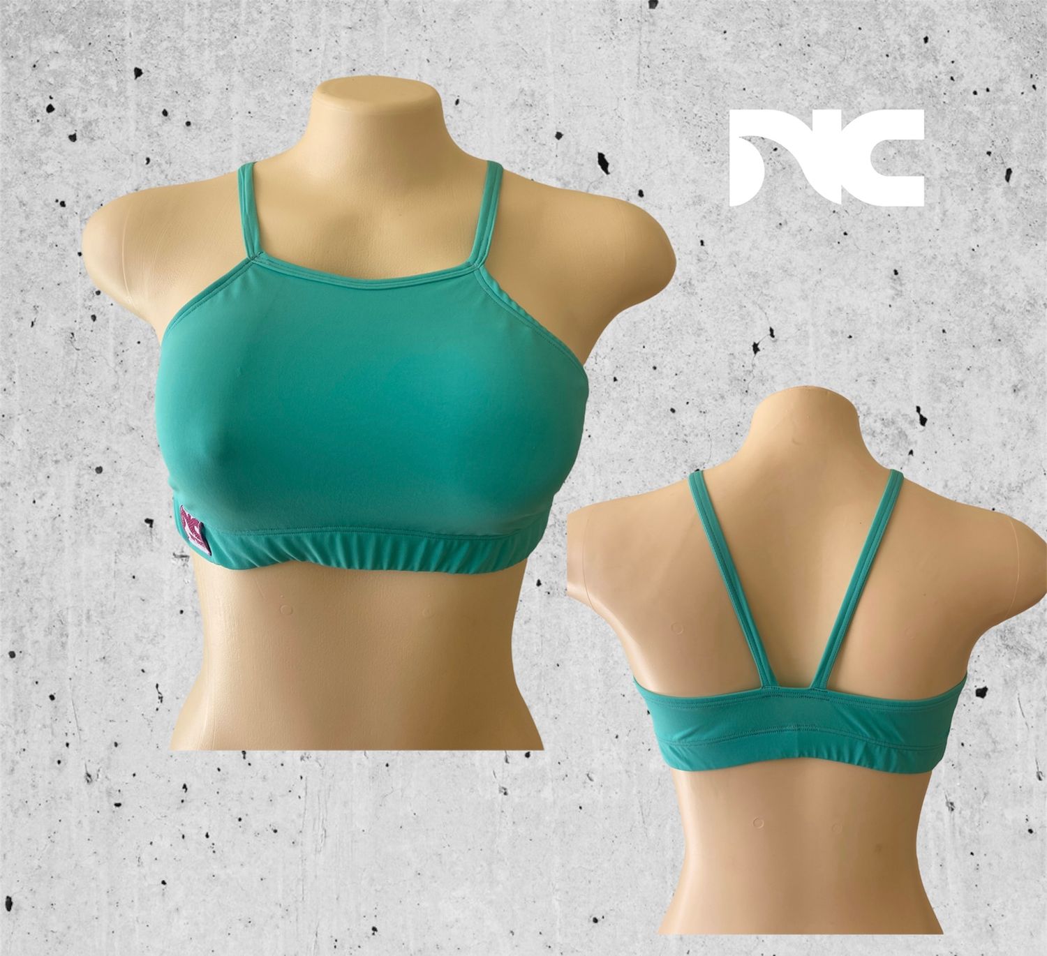 Top Cristal Menta Fuerte