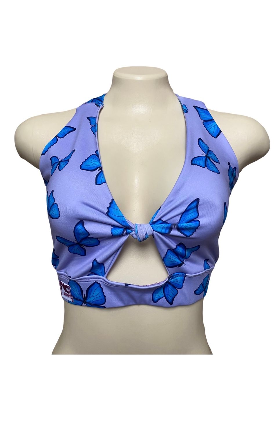 Top Amanda Lila con Mariposas
