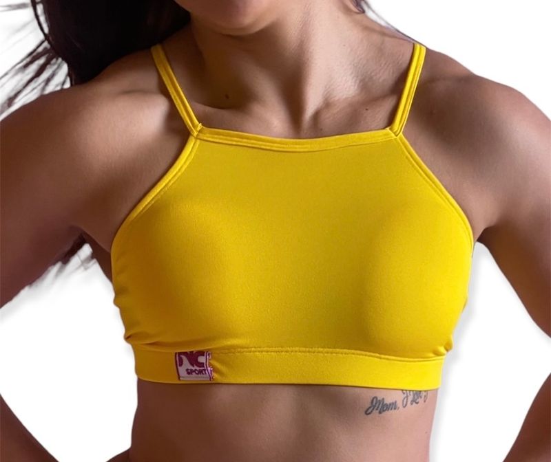 Top Cristal Amarillo
