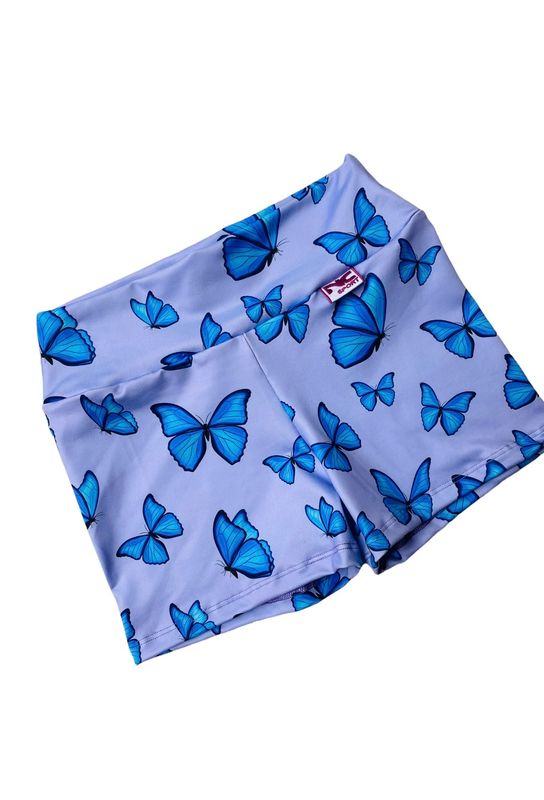 Short Lila con Mariposas