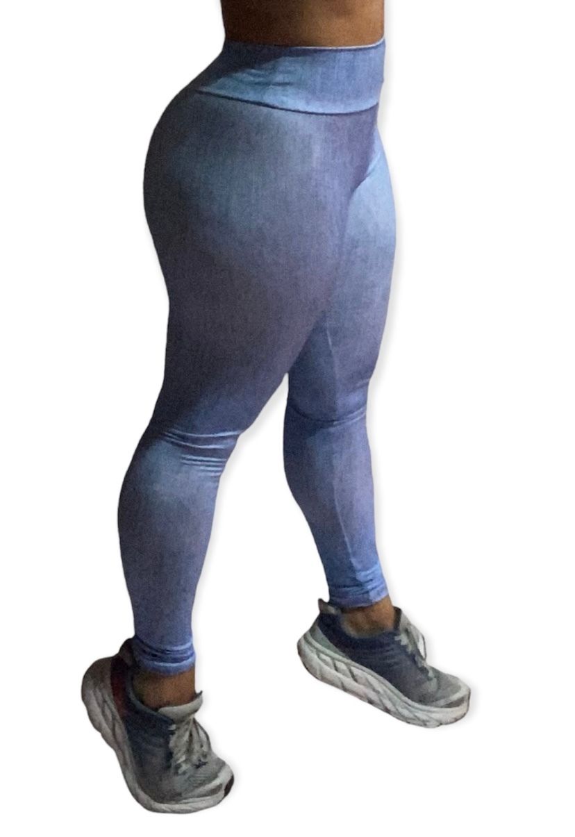 Legging Tipo Mezclilla