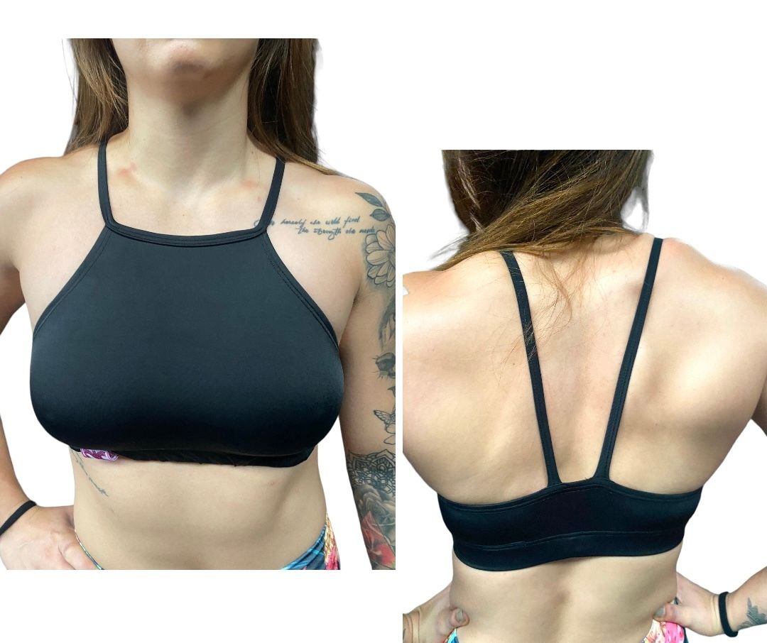 Top Cristal Negro