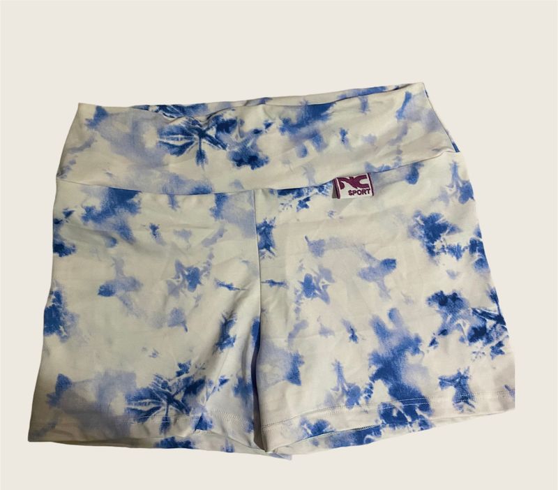 Short Tie Dye Azul