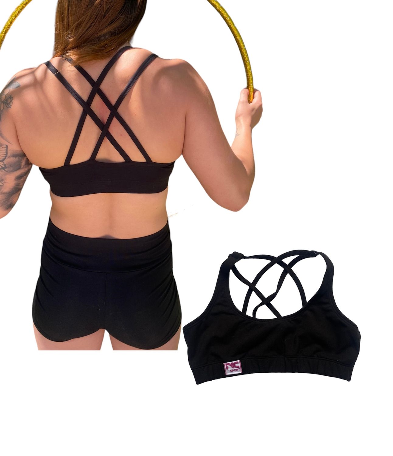 Top Perla Negro