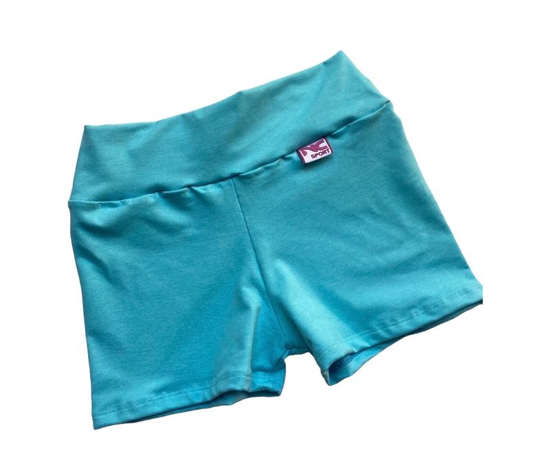 Shorts Celeste Jaspeado