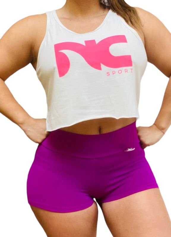 Crop Top Hueso