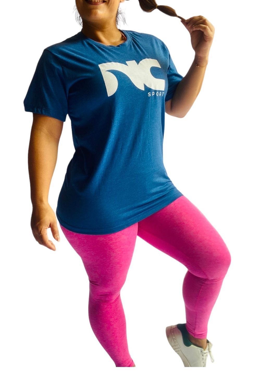 Camiseta Oversized Azul