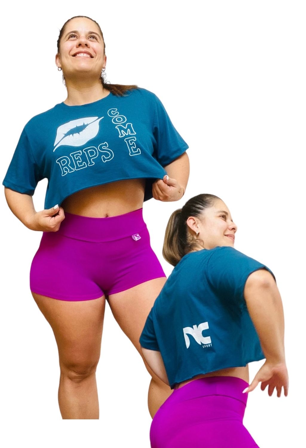 Crop top Verde esmeralda