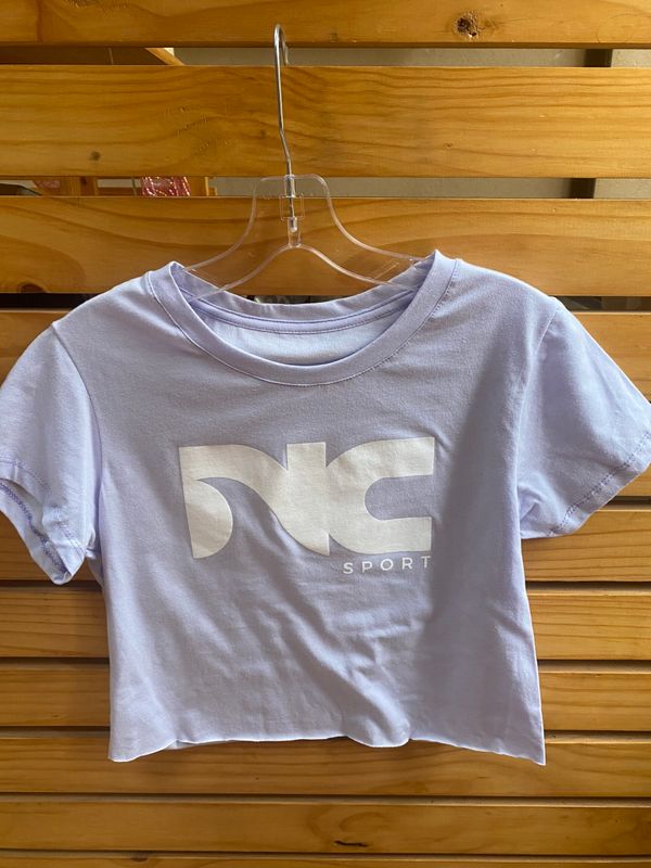 Crop Top Morado Claro