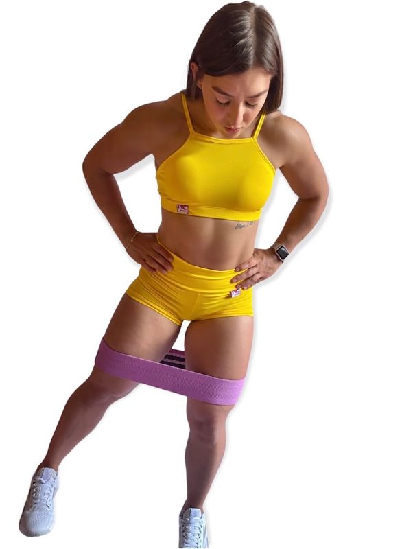 Short Amarillo Solido