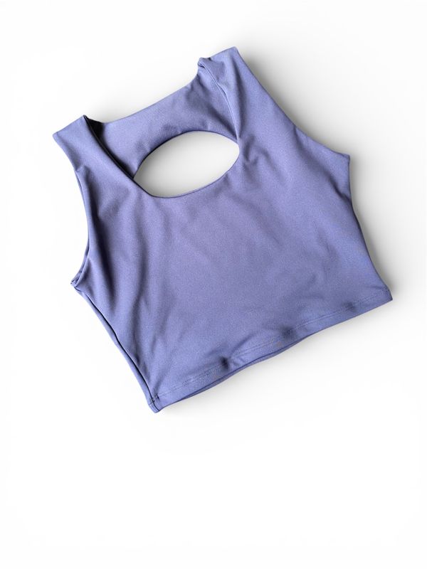 Ebony Top Azul Escuela