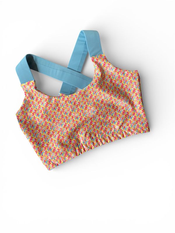 Top de Gota Sirena pastel