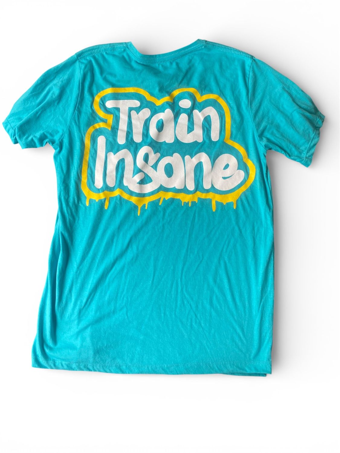 T Shirt Turqueza Train Insane