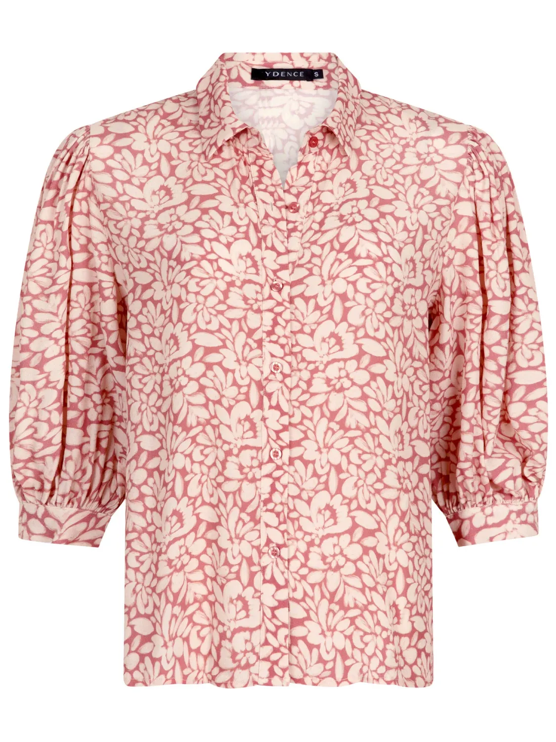 Blouse AmberNude flower