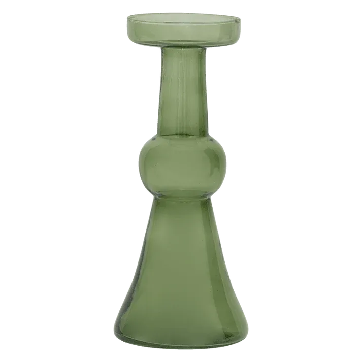 Candle holder Mera hedge green