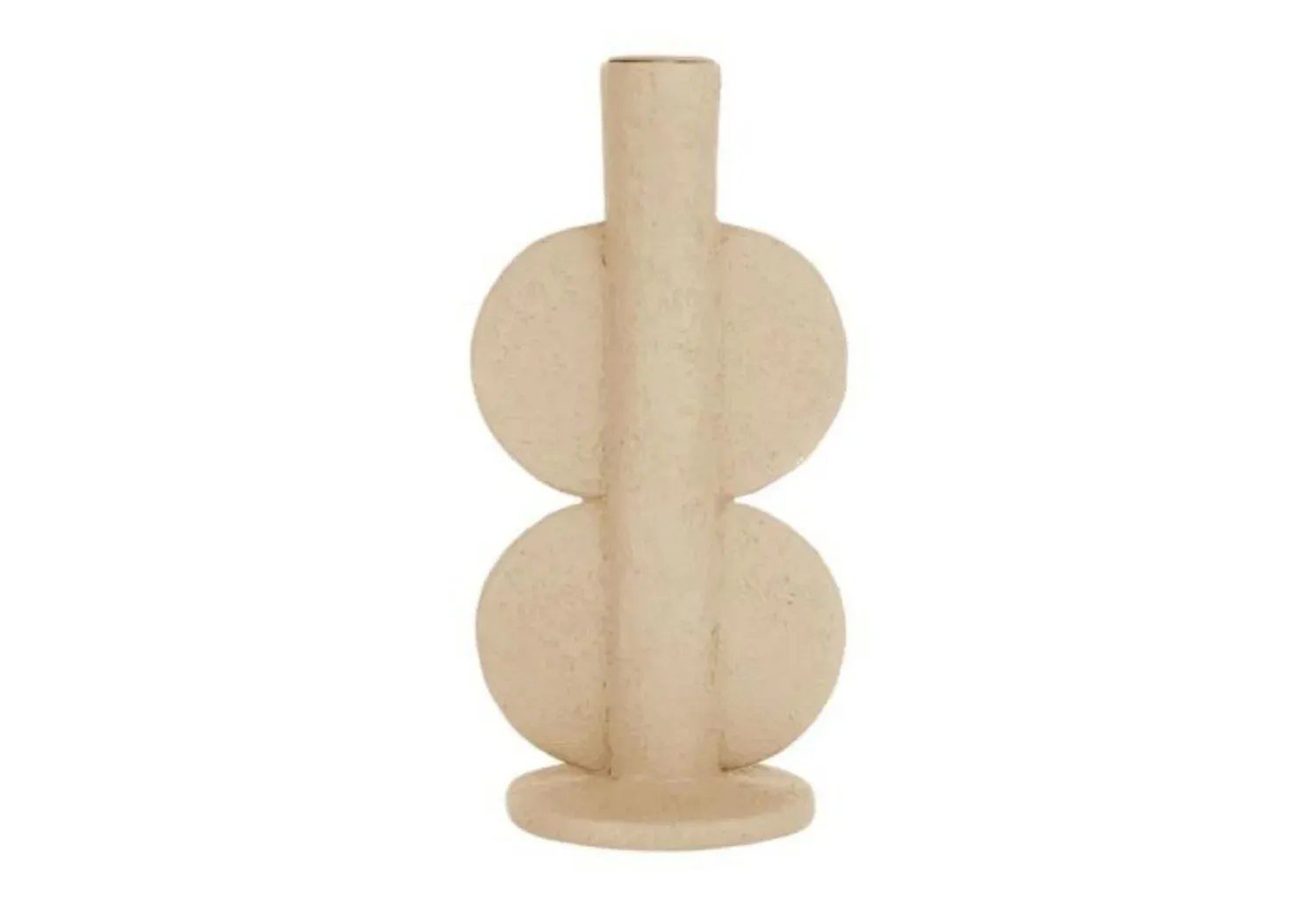 Candle holder Double Bubble Sand b 11,2 x 9,4 x 22,2cm