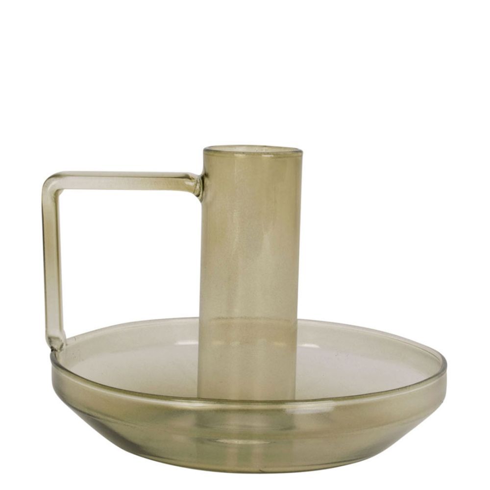 Candle Holder Modern Light Moss gr D, 10cm, H, 7,5cm