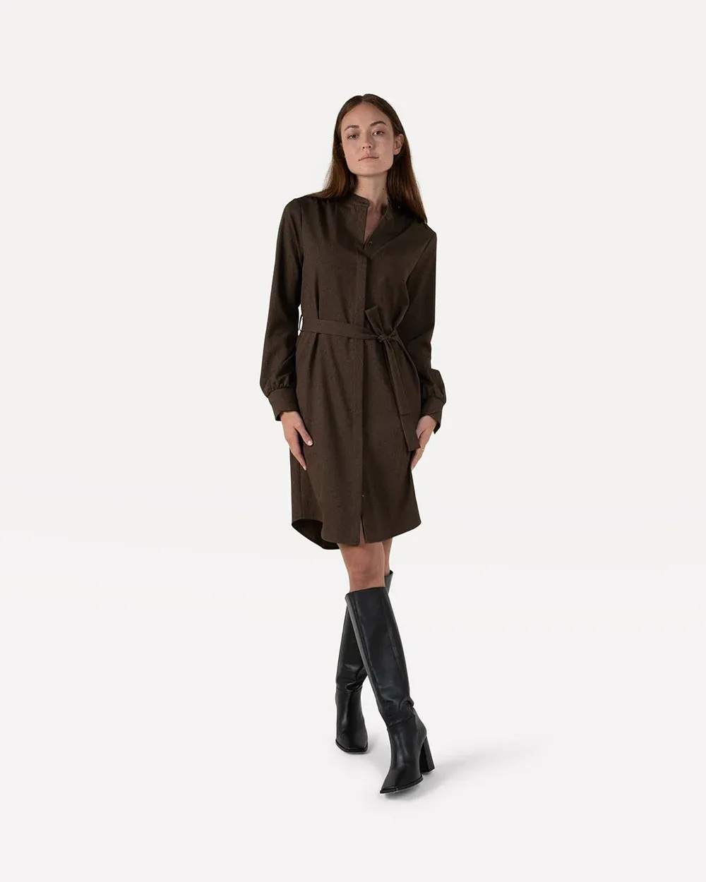 Dalyce dress l/sSlate black