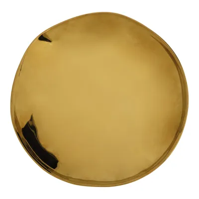 Good morning breakfast plate - gold Ø21.5