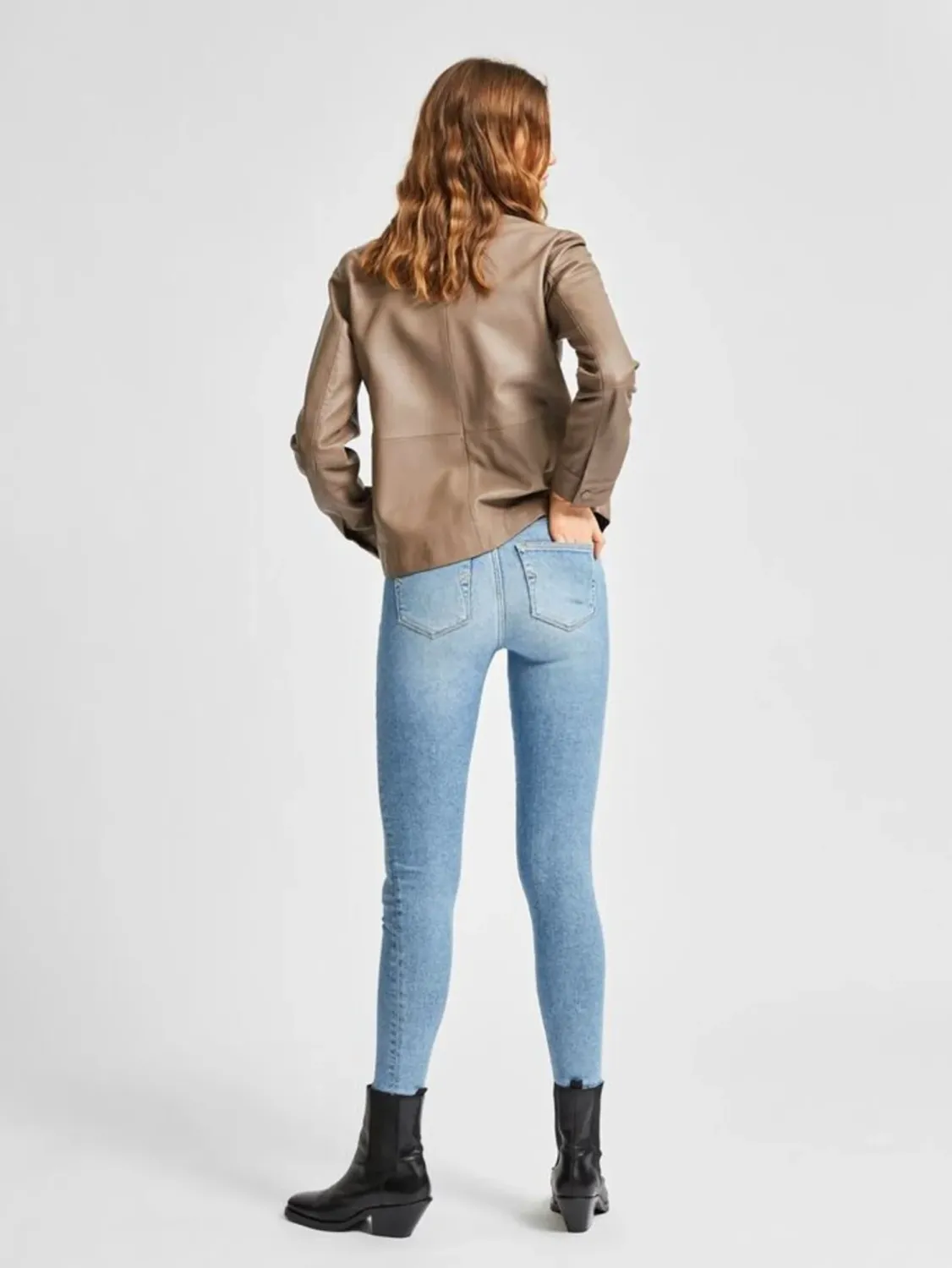 Jeans - Sophia Mid Waist Skinny - medium blue - L32