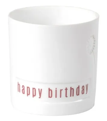 Light Happy Birthday - D:5cm H:5,5cm